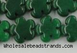 CCN2667 15.5 inches 16mm carved flower candy jade beads wholesale