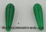 CCN2739 Top-drilled 10*30mm teardrop candy jade beads wholesale