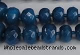 CCN2761 15.5 inches 5*8mm - 12*16mm faceted rondelle candy jade beads