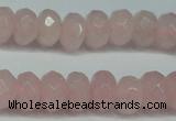 CCN2860 15.5 inches 4*6mm faceted rondelle candy jade beads