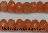 CCN2872 15.5 inches 5*8mm faceted rondelle candy jade beads