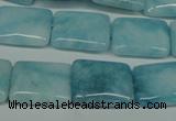 CCN2940 15.5 inches 13*18mm rectangle candy jade beads wholesale