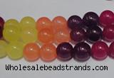 CCN37 15.5 inches 8mm round candy jade beads wholesale