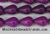 CCN3767 15.5 inches 10*14mm teardrop candy jade beads wholesale