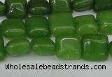 CCN3792 15.5 inches 8*8mm square candy jade beads wholesale