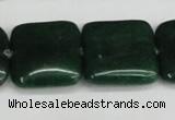 CCN3809 15.5 inches 20*20mm square candy jade beads wholesale