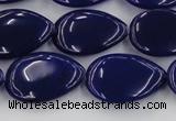 CCN3888 15.5 inches 15*20mm flat teardrop candy jade beads