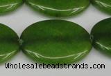 CCN3996 15.5 inches 30*40mm oval candy jade beads wholesale