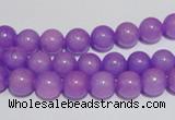 CCN40 15.5 inches 8mm round candy jade beads wholesale