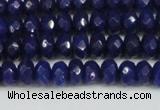 CCN4172 15.5 inches 5*8mm faceted rondelle candy jade beads