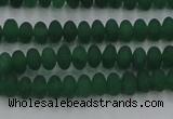 CCN4504 15.5 inches 3*5mm rondelle matte candy jade beads