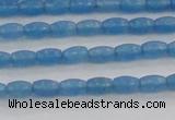 CCN4514 15.5 inches 3*5mm rice candy jade beads wholesale