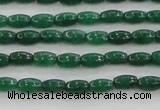 CCN4516 15.5 inches 3*5mm rice candy jade beads wholesale