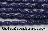 CCN4522 15.5 inches 4*6mm rice candy jade beads wholesale