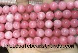 CCN5014 15.5 inches 8mm & 10mm round candy jade beads wholesale