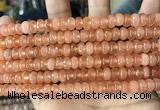 CCN5138 15 inches 5*8mm faceted rondelle candy jade beads