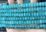 CCN5150 15 inches 5*8mm faceted rondelle candy jade beads