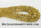 CCN5170 5*8mm - 14*20mm faceted rondelle candy jade graduated beads