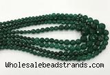 CCN5213 6mm - 14mm faceted round candy jade graduated beads