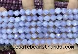 CCN5243 15 inches 8mm faceted nuggets candy jade beads