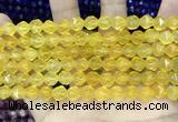 CCN5255 15 inches 8mm faceted nuggets candy jade beads