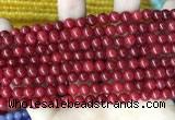 CCN5280 15 inches 6mm round candy jade beads Wholesale