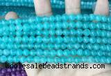 CCN5289 15 inches 6mm round candy jade beads Wholesale