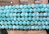 CCN5399 15 inches 8mm round candy jade beads Wholesale