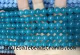 CCN5433 15 inches 8mm round candy jade beads Wholesale