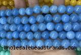 CCN5522 15 inches 8mm round candy jade beads Wholesale