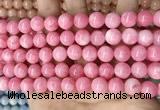 CCN5534 15 inches 8mm round candy jade beads Wholesale