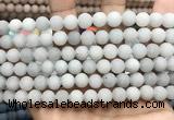 CCN5576 15 inches 8mm round matte candy jade beads Wholesale