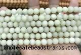 CCN5602 15 inches 8mm round matte candy jade beads Wholesale