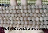 CCN5678 15 inches 8mm faceted round candy jade beads