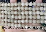 CCN5683 15 inches 8mm faceted round candy jade beads