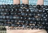 CCN5702 15 inches 8mm faceted round candy jade beads