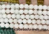 CCN5760 15 inches 10mm faceted round candy jade beads