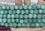 CCN5786 15 inches 10mm faceted round candy jade beads