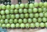 CCN5792 15 inches 10mm faceted round candy jade beads