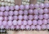 CCN5796 15 inches 10mm faceted round candy jade beads