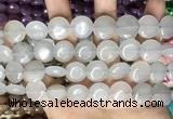 CCN5855 15 inches 15mm flat round candy jade beads Wholesale