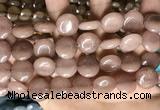 CCN5865 15 inches 15mm flat round candy jade beads Wholesale