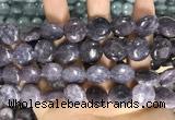 CCN5872 15 inches 15mm flat round candy jade beads Wholesale