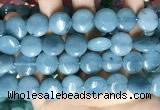 CCN5892 15 inches 15mm flat round candy jade beads Wholesale