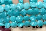 CCN5895 15 inches 15mm flat round candy jade beads Wholesale