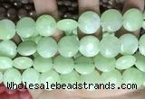 CCN5901 15 inches 15mm flat round candy jade beads Wholesale