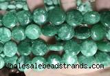 CCN5909 15 inches 15mm flat round candy jade beads Wholesale