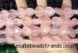 CCN5945 15 inches 14*14mm heart candy jade beads Wholesale