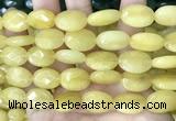 CCN5967 15 inches 13*18mm faceted oval candy jade beads