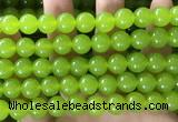 CCN6103 15.5 inches 10mm round candy jade beads Wholesale